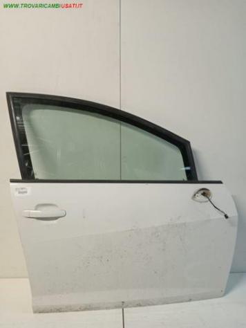 PORTA ANT.D. BIANCO AL/SE 999-U1308265 Carrozzeria  Lamierati esterni  Porte  Porta ant. dx. SEAT - IBIZA - 01-05-2012 - 01-05-2015, SEAT - IBIZA - 01