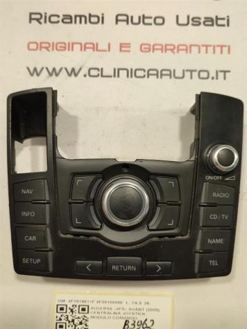 JOYSTICK COMPUTER DI BORDO AUDI A6 RS6 Avant Serie C6 (4F5) 4F1919611F 4F0910609E BUH (0411) - Foto 2