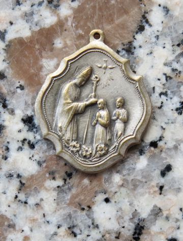MEDAGLIA RELIGIOSA - RICORDO DELLA CRESIMA -