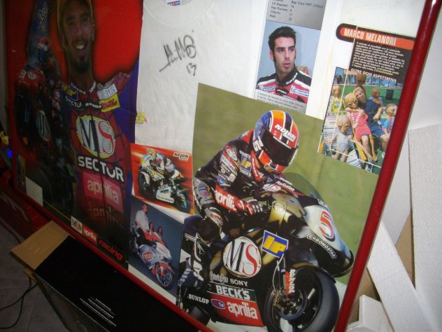 QUADRO Marco Melandri e Loris Reggiani firma autografa su t.short - Foto 5