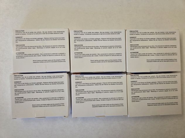 Cartucce in stock (6 pz) compatibili con stampanti a getto d'inchiostro EpsonXP - Foto 3
