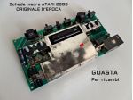 Scheda madre ATARI 2600 ORIGINALE vintage, per ricambi