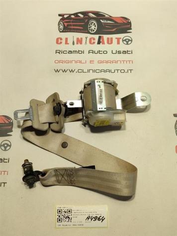 CINTURA DI SICUREZZA POSTERIORE DX HYUNDAI Santa Fe 3° Serie 89820-2B200J9 898202B000J9 D4EB (0612)