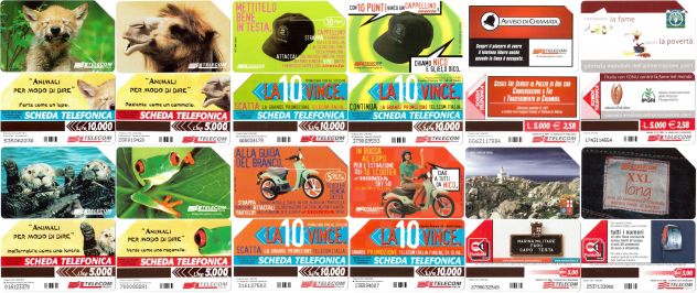 59 schede telefoniche usate da collezione - Foto 10