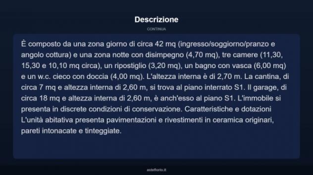 Immobile in asta di 109 m² con più di 5 locali e box auto in vendita a Fermo - Foto 16