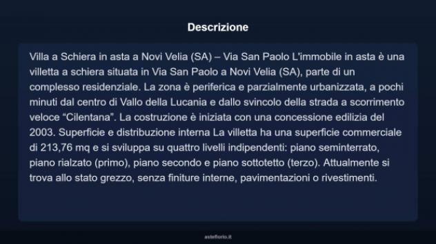 Immobile in asta di 213 m² in vendita a Novi Velia - Foto 7