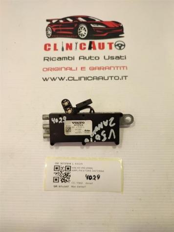AMPLIFICATORE ANTENNA VOLVO V50 2° Serie 30737918 (0712)