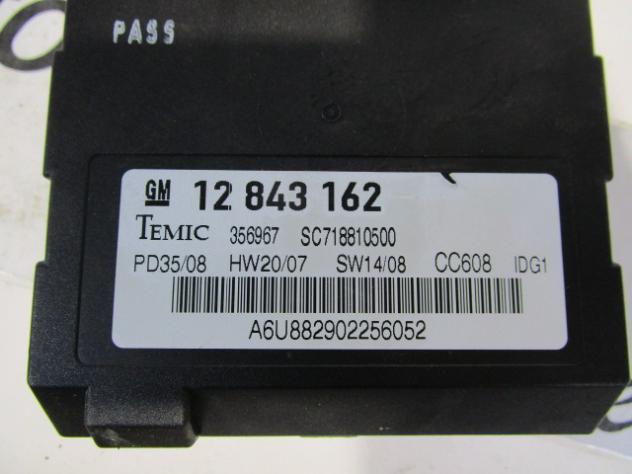 12843162 CENTRALINA BODY COMPUTER SAAB 9-3 SW 1.9 D 132KW AUT 5P (2009) RICAMBIO USATO 356967 - Foto 2