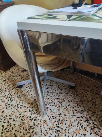 Tavolo in legno bianco stile moderno - Foto 8