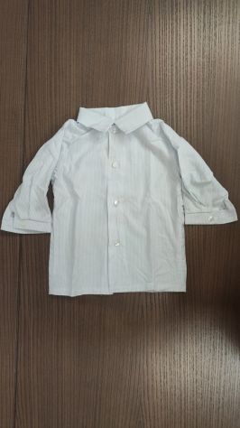 Camicia 3-6 mesi a righe manica lunga - Foto 3