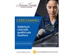 OPERAIA/O ADDETTA/O CONTROLLO QUALITÀ SALA TESSITURA CON ESPERIENZA
