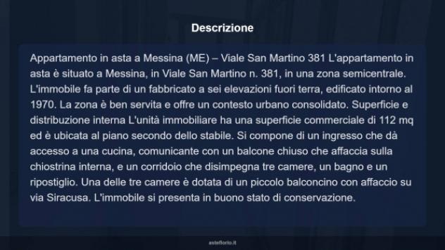 Immobile in asta di 112 m² in vendita a Messina - Foto 14
