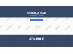 Immobile in asta di 93 m² in vendita a Oricola