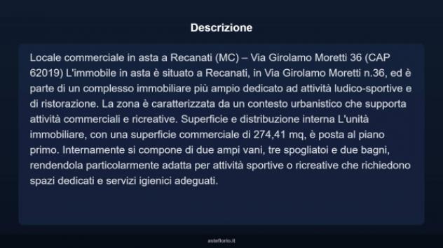Immobile in asta di 274 m² in vendita a Recanati - Foto 3