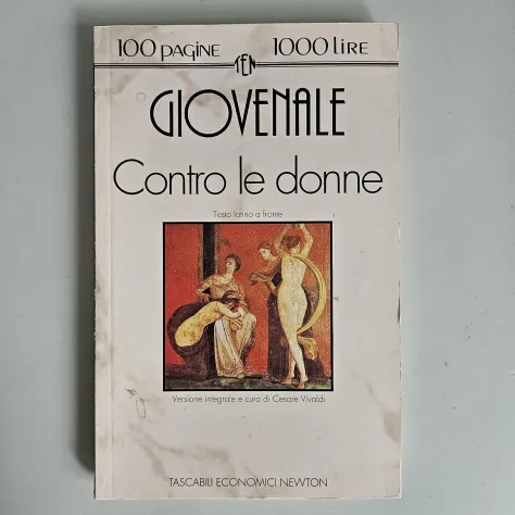 Contro Le Donne - Giovenale - Newton - 1993 - TRACCIATA!