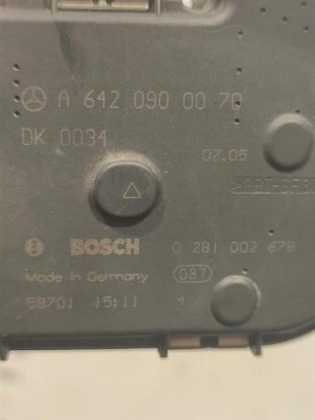CORPO FARFALLATO MERCEDES Classe C Berlina W204 A6420900070 0281002678 642910 diesel 2987 (07) - Foto 3