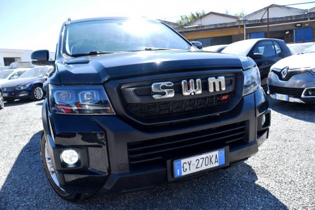 SWM G03F SPORT 1.5 (EURO 6E) 5M N1 OMOLOGATA AUTOCARRO 7POSTI - TETTO - PELLE - NAVI - ANDROID - CARPLAY - CAM - SENSORI - BT - DETRAIBILE