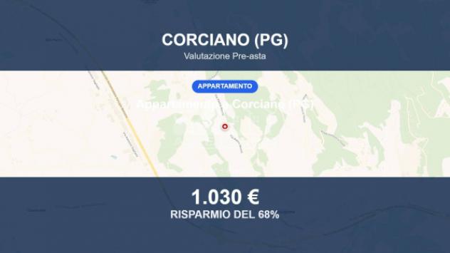 Immobile in asta di 64 m² in vendita a Corciano