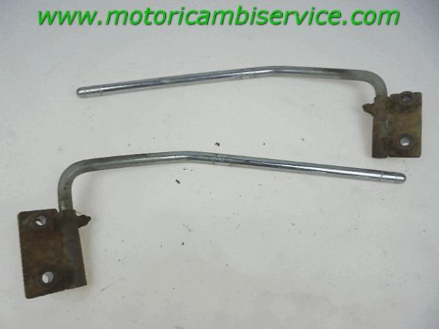 SET SUPPORTI PARAMANI APRILIA SCARABEO 150 (1999/2000) AP8701046 AP8701044 HANDGUARDS BRACKET SET - Foto 2