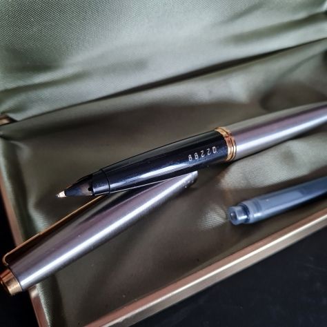 Parker  45 Flighter Deluxe stilografica  vintage - Foto 3