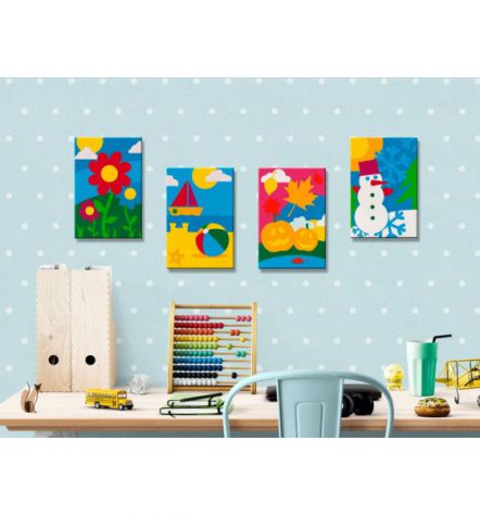 Quadro Fai Da Te Per Bambini N. 9 Arredalacasa Spedizione Gratis - Foto 2