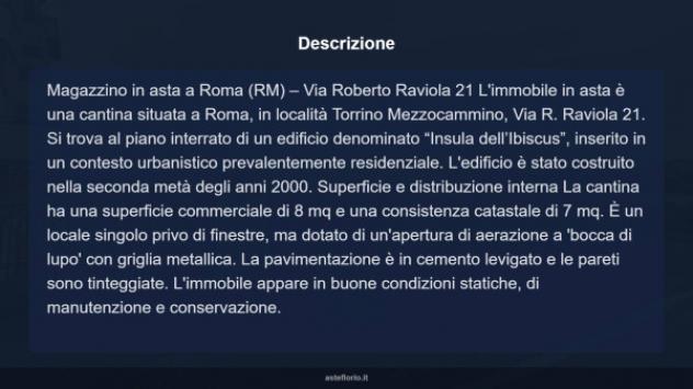 Immobile in asta di 7 m² in vendita a Roma - Foto 10
