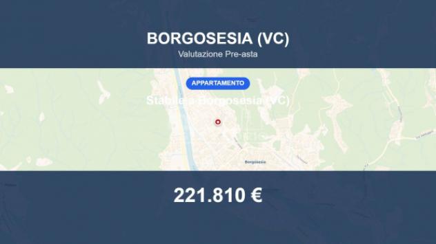 Immobile in asta di 100 m² con più di 5 locali e box auto doppio in vendita a Borgosesia