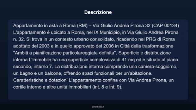 Immobile in asta di 41 m² in vendita a Roma - Foto 13