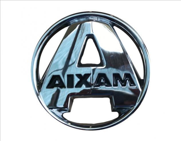 LOGO AIXAM FONDO NERO