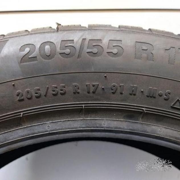 4 gomme 205 55 17 continental a27651 - Foto 6