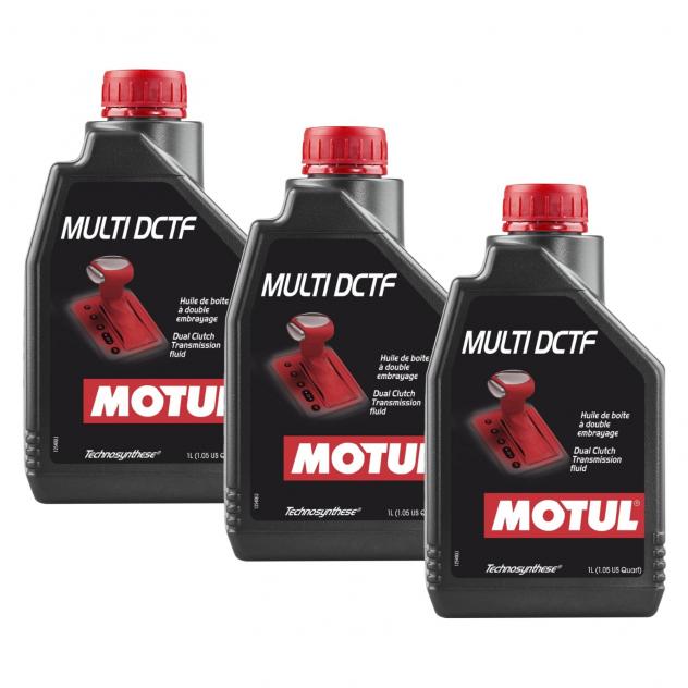 3 Litri MOTUL MULTI DCTF Olio Technosynthese per cambi doppia frizione DCT
