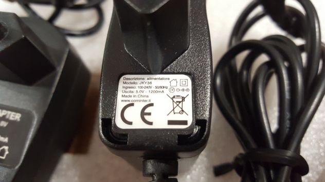 adattatore alimentatore DC 5V 1,2A model JKY36 1200 mA (uguale al SP0501200) - Foto 9