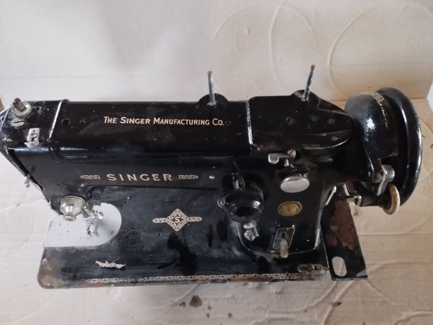 MACCHINA DA CUCIRE SINGER 306M VINTAGE - Foto 7