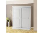 Armadio in Legno 2 Ante Scorrevoli Stile Moderno cod 7035