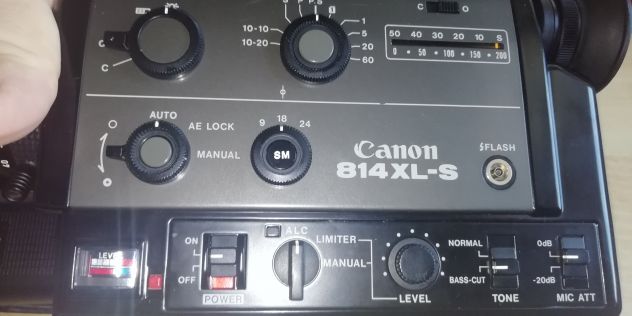 Canon 814XL-S cinepresa film pellicola super8 cine - Foto 8