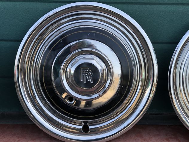 borchie ruota non ventilate per rolls royce silver shadow 1965/1972 - Foto 4