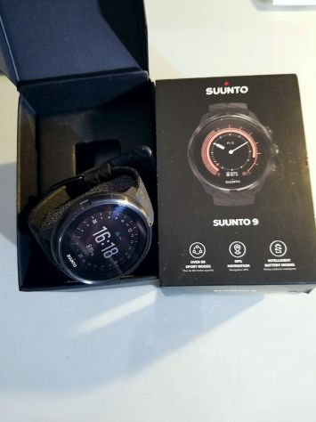 Suunto 9 Total Black Multisport Watch mai indossato fuori casa (solo provato) - Foto 4