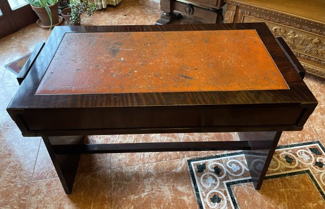 Scrivania + 2 poltrone vintage 1970 stile marina - Foto 6