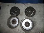 TAMBURI CON MOZZI COMPLETI DI PORTACEPPI FIAT 1100 103