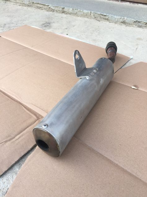 Terminale / Silenziatore Marmitta Scarico Minimotard LEM RX2 70 cc. Liquido