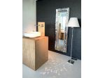 boffi bathroom lavabo lotus completo di miscelatore da parete minimal