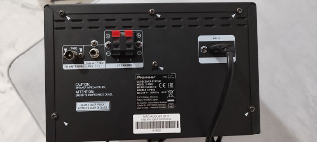 Stereo compatto Pioneer X-PM32 - Foto 8