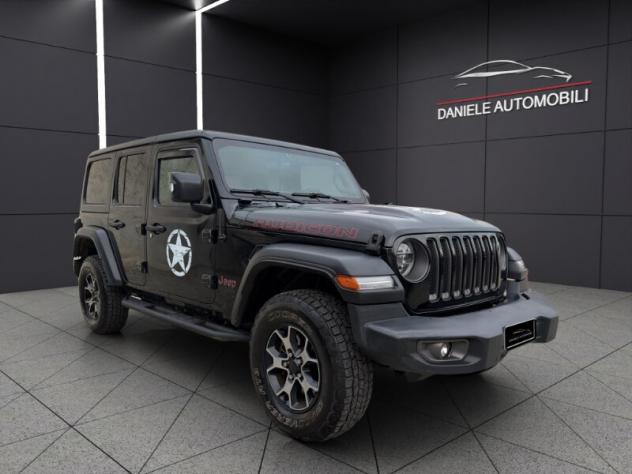 JEEP Wrangler 4ª serie Wrangler Unlimited 2.2 Mjt II Rubicon - Foto 2