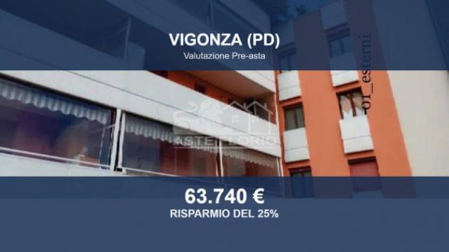 Immobile in asta di 96 m², box auto in vendita a Vigonza