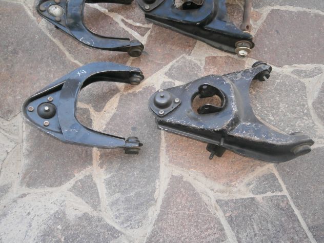 KIT 4 BRACCI ANTERIORI SUPERIORI ED INFERIORI PER FIAT 124 SPORT SPIDER COUPE' - Foto 5