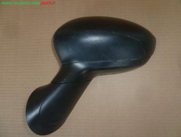 RETROVISORE EST.S.con cristallo, senza calotta (versione con regolazione elettrica) NERO GOFFRATO 3 FILI  Vetri e Retrovisori  Cristalli  Retrovisori