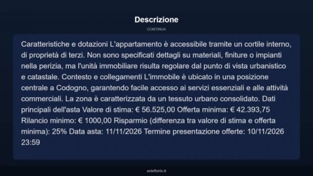 Immobile in asta di 67 m² in vendita a Codogno - Foto 6