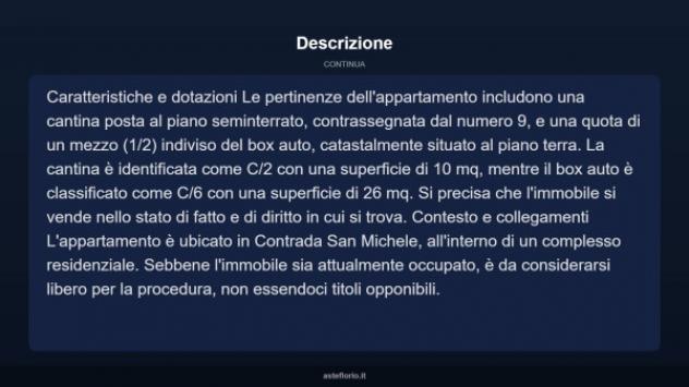 Immobile in asta di 104 m², box auto in vendita a Messina - Foto 4