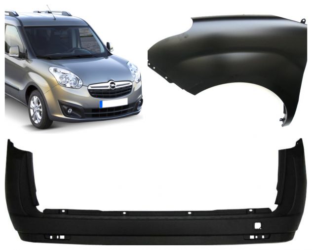 OPEL COMBO paraurti cofano sospensioni musata ammortizzatori
