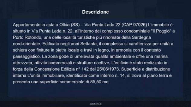 Immobile in asta di 85 m² in vendita a Olbia - Foto 15